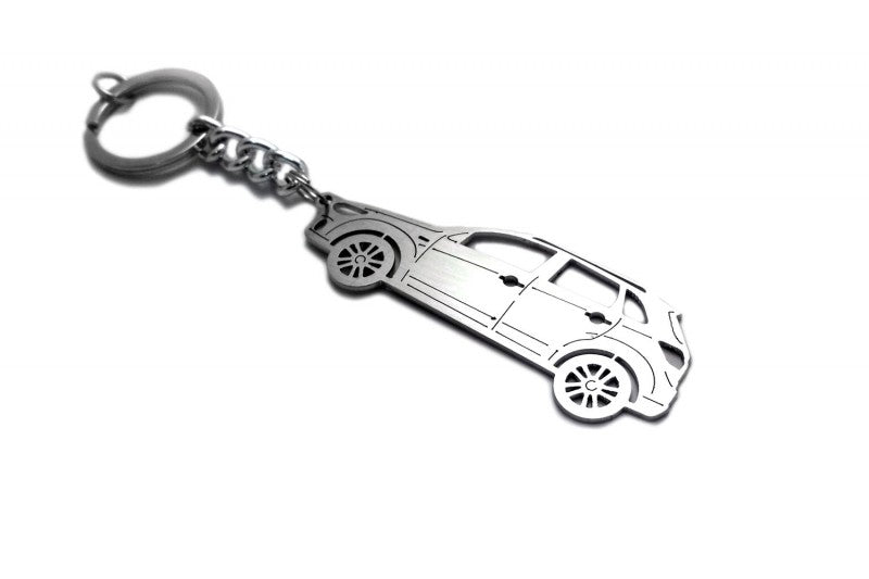 Car Keychain for Mitsubishi Outlander Sport (type STEEL) - decoinfabric