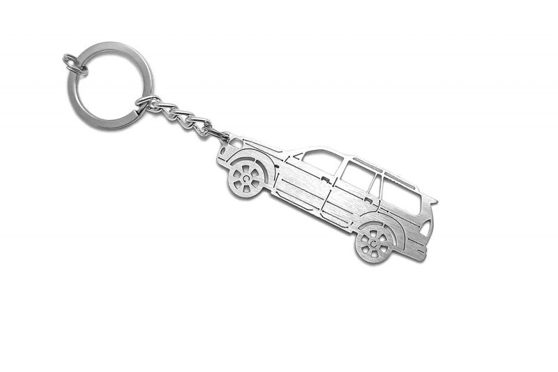 Car Keychain for Mitsubishi Pajero Sport I (type STEEL) - decoinfabric