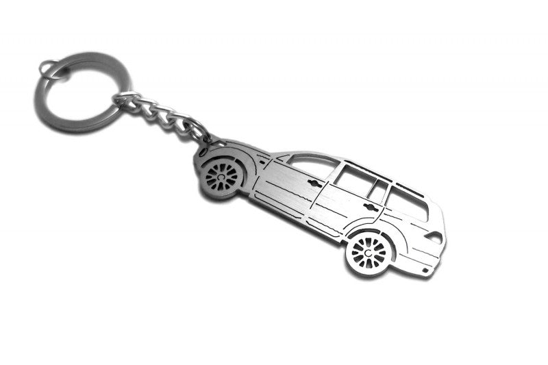 Car Keychain for Mitsubishi Pajero Sport II (type STEEL) - decoinfabric