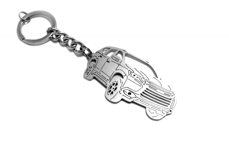 Car Keychain for Mitsubishi Pajero Sport III (type 3D) - decoinfabric