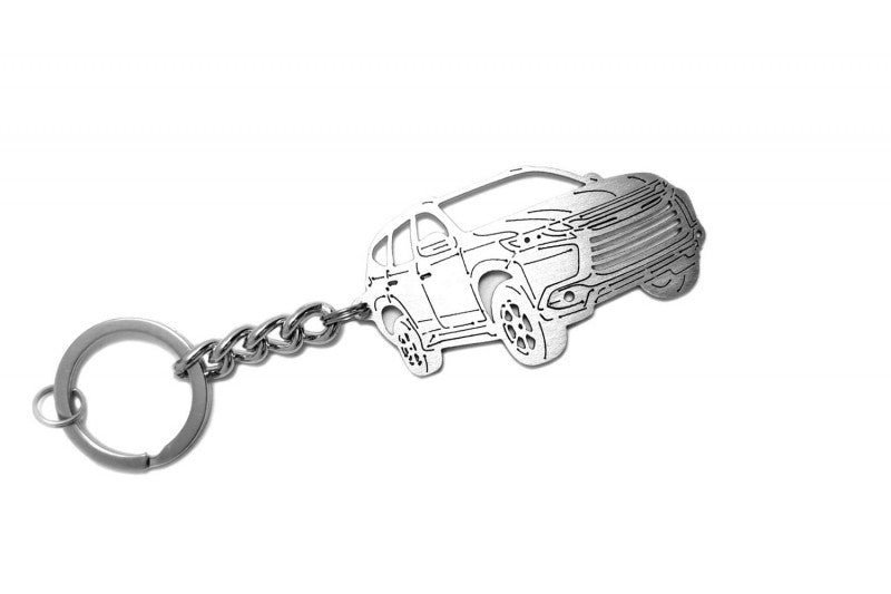Car Keychain for Mitsubishi Pajero Sport III (type 3D) - decoinfabric