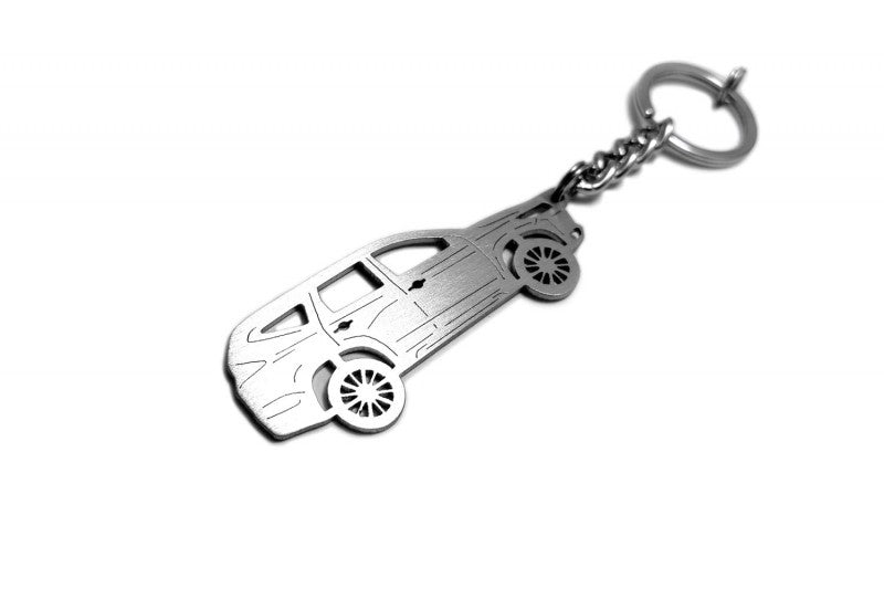 Car Keychain for Mitsubishi Pajero Sport III (type STEEL) - decoinfabric