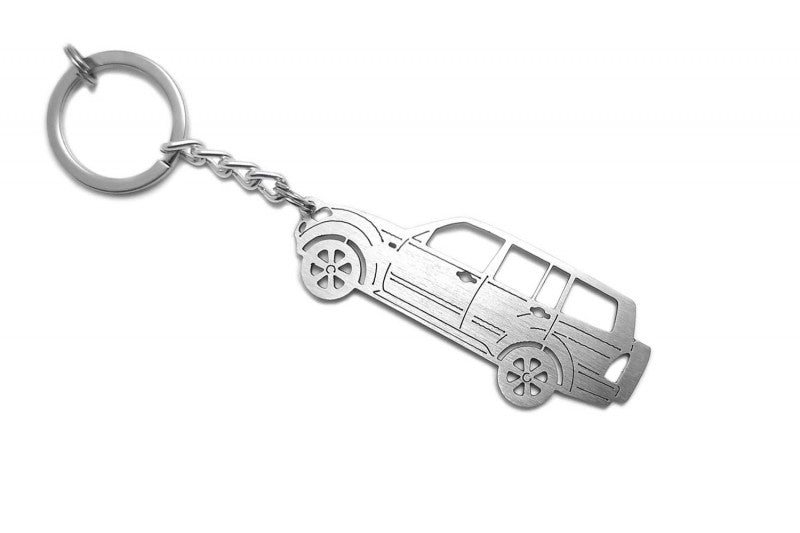 Car Keychain for Mitsubishi Pajero Wagon III (type STEEL) Keychains opdesign