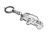 Car Keychain for Mitsubishi Pajero Wagon IV (type 3D) Keychains opdesign