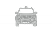 Car Keychain for Mitsubishi Pajero Wagon IV (type FRONT) Keychains opdesign