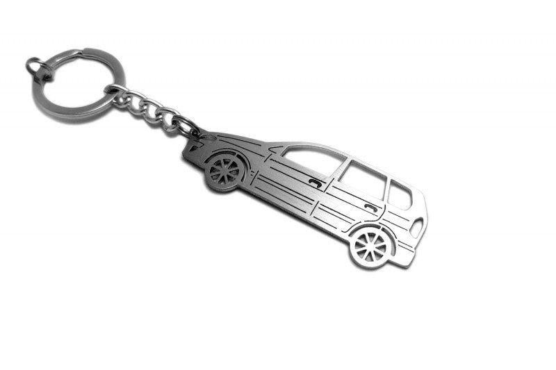 Car Keychain for Mitsubishi SpaceStar (type STEEL) - decoinfabric