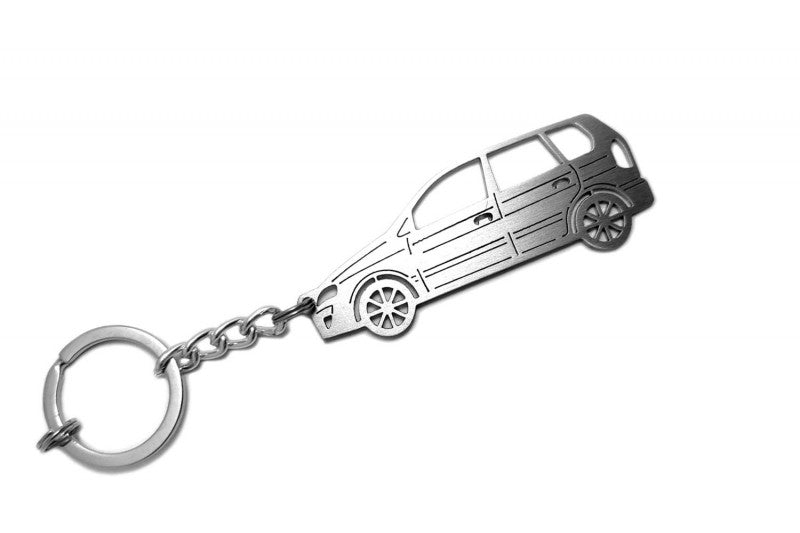Car Keychain for Mitsubishi SpaceStar (type STEEL) - decoinfabric