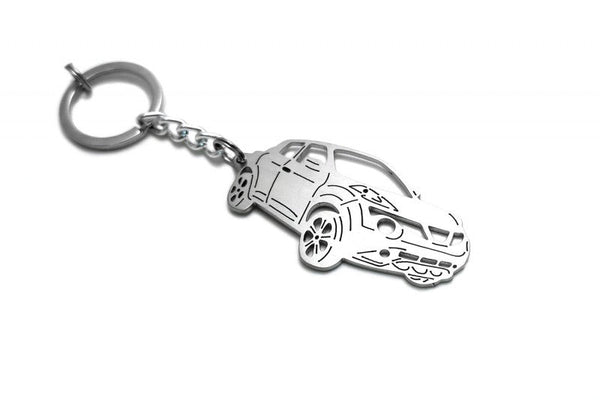Car Keychain for Nissan Juke I (type 3D) - decoinfabric