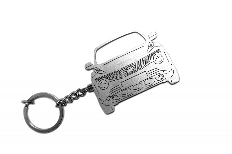 Car Keychain for Nissan Juke I (type FRONT) - decoinfabric
