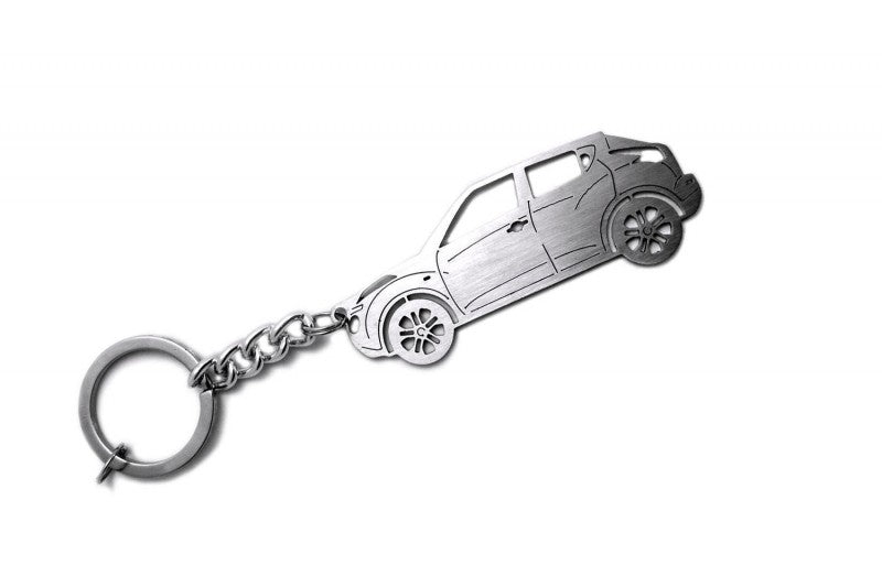 Car Keychain for Nissan Juke I (type STEEL) - decoinfabric