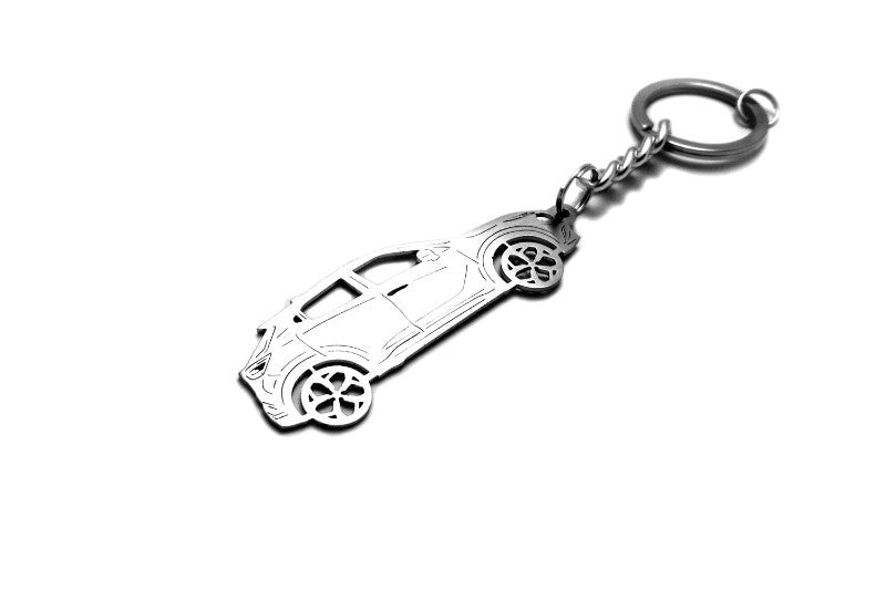 Car Keychain for Nissan Juke II (type STEEL) - decoinfabric