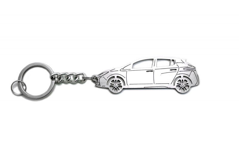 Car Keychain for Nissan Leaf II (type STEEL) Keychains opdesign
