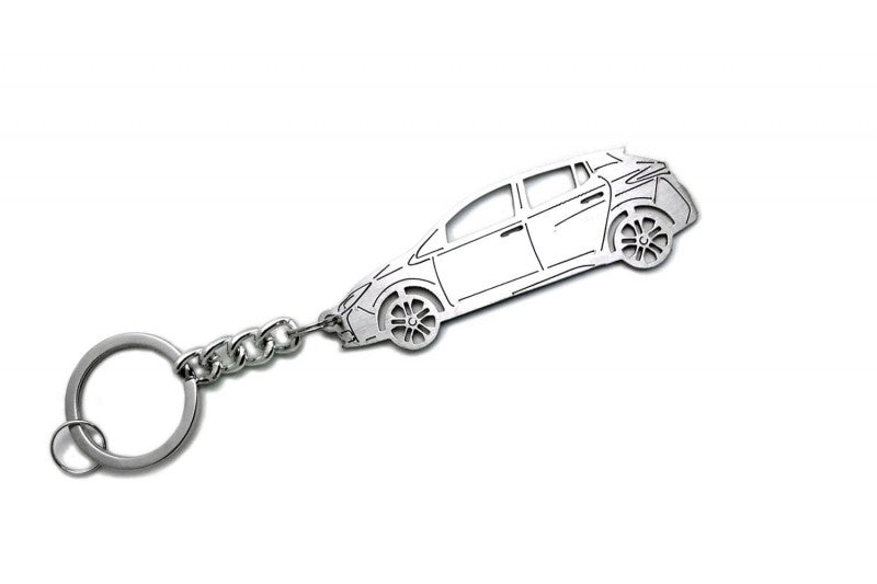 Car Keychain for Nissan Leaf II (type STEEL) Keychains opdesign