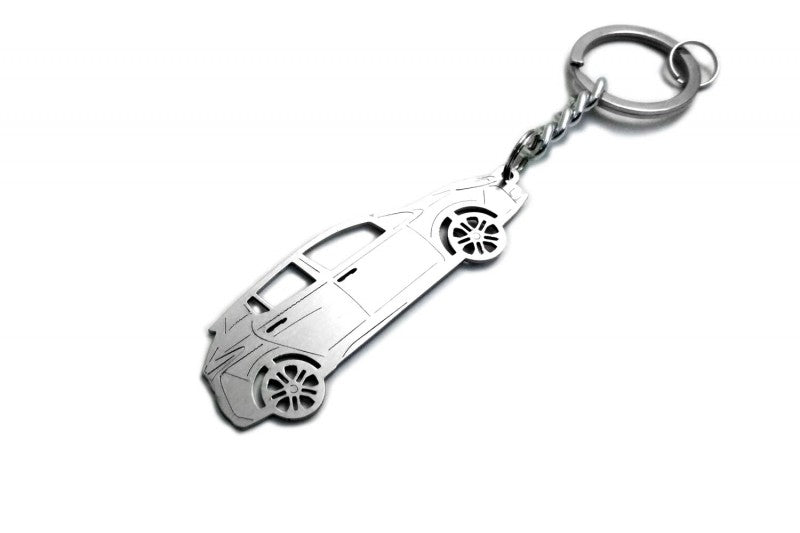 Car Keychain for Nissan Leaf II (type STEEL) - decoinfabric