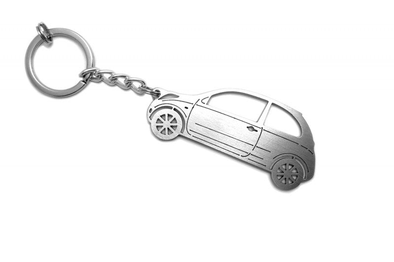 Car Keychain for Nissan Micra III 3D (type STEEL) Keychains opdesign