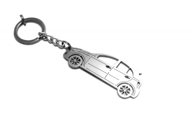 Car Keychain for Nissan Micra IV 5D (type STEEL) - decoinfabric