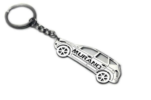 Car Keychain for Nissan Murano II (type STEEL) - decoinfabric