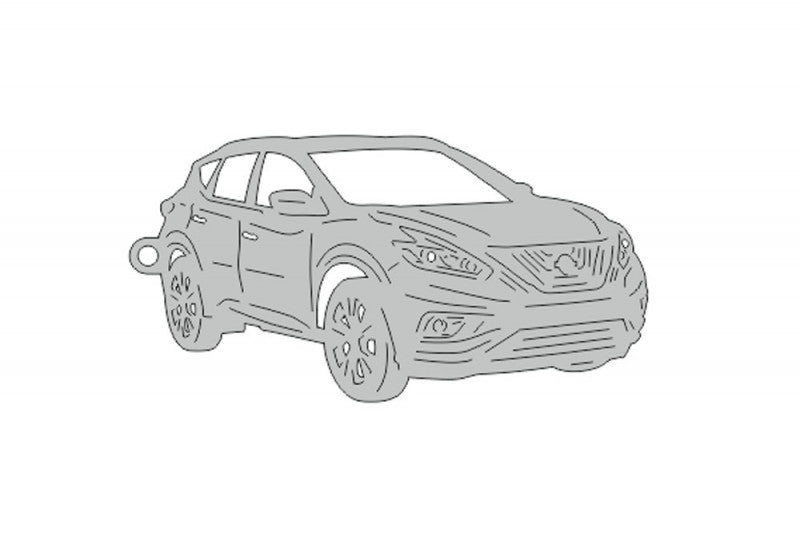 Car Keychain for Nissan Murano III (type 3D) Keychains opdesign