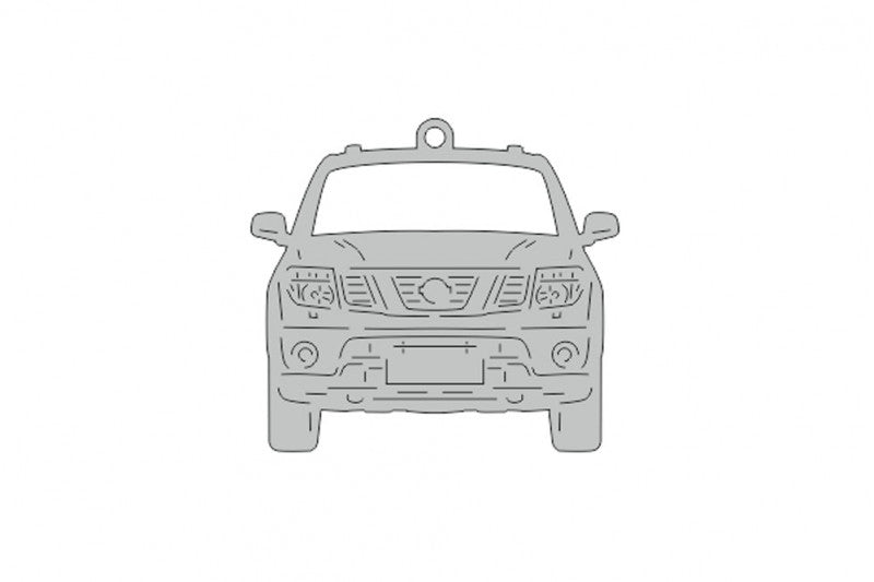 Car Keychain for Nissan Navara II (type FRONT) Keychains opdesign