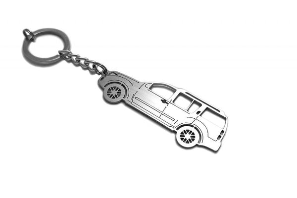 Car Keychain for Nissan Pathfinder III (type STEEL) - decoinfabric