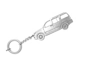 Car Keychain for Nissan Pathfinder III (type STEEL) Keychains opdesign