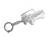 Car Keychain for Nissan Patrol Y60 (type 3D) Keychains opdesign