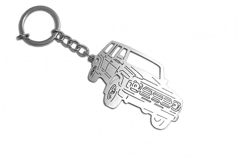 Car Keychain for Nissan Patrol Y60 (type 3D) - decoinfabric