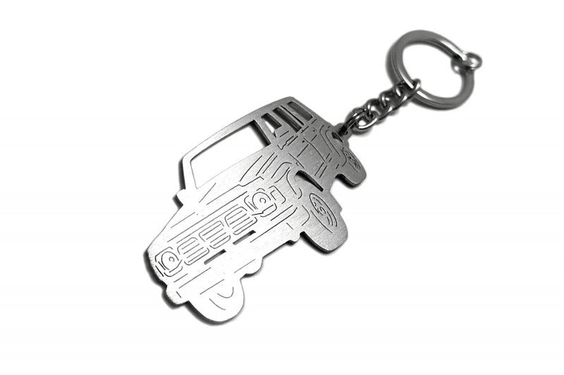 Car Keychain for Nissan Patrol Y60 (type 3D) - decoinfabric