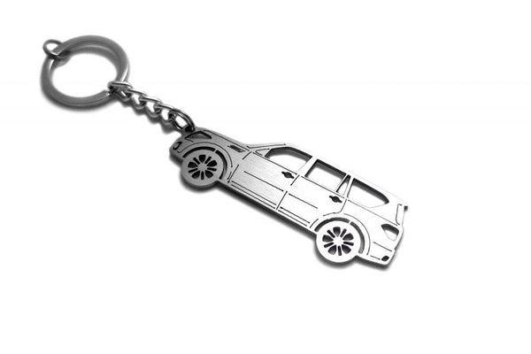 Car Keychain for Nissan Patrol Y62 (type STEEL) - decoinfabric