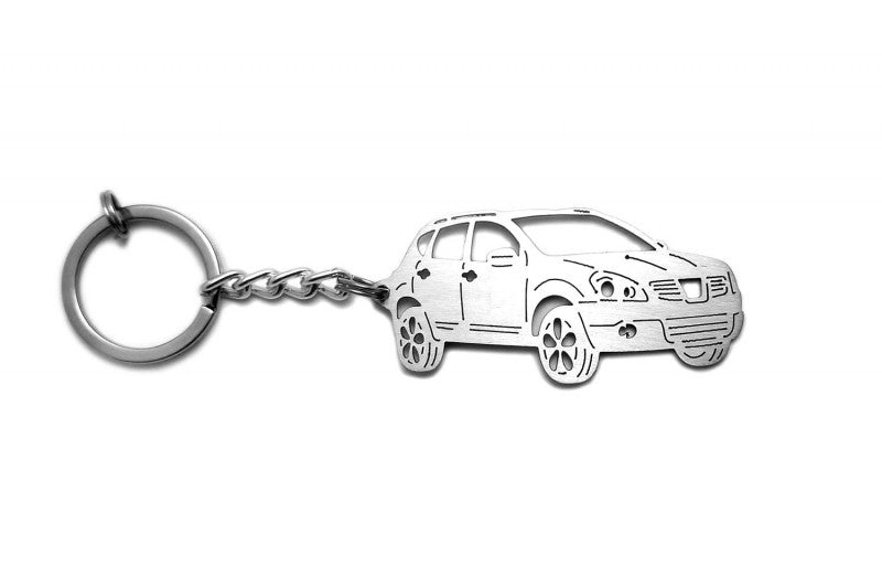 Car Keychain for Nissan Qashqai I (type 3D) - decoinfabric