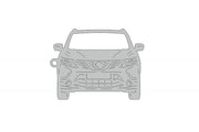 Car Keychain for Nissan Qashqai II (type FRONT) Keychains opdesign