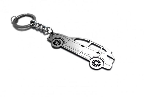 Car Keychain for Nissan Qashqai II (type STEEL) - decoinfabric