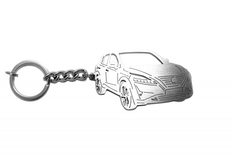 Car Keychain for Nissan Qashqai III (type 3D) - decoinfabric
