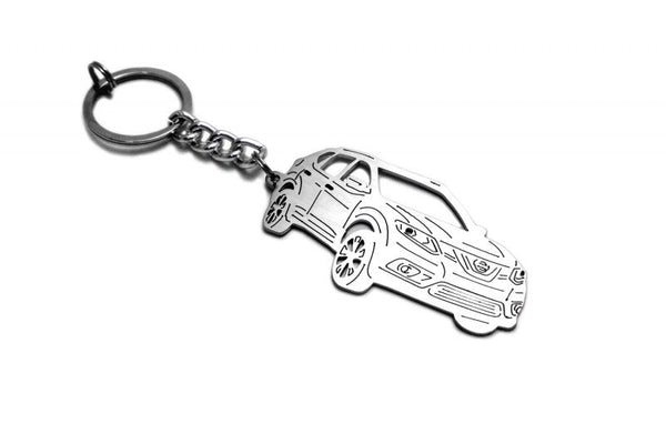 Car Keychain for Nissan Rogue II (type 3D) - decoinfabric