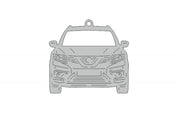 Car Keychain for Nissan Rogue II (type FRONT) Keychains opdesign