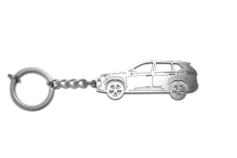 Car Keychain for Nissan Rogue III (type STEEL) - decoinfabric