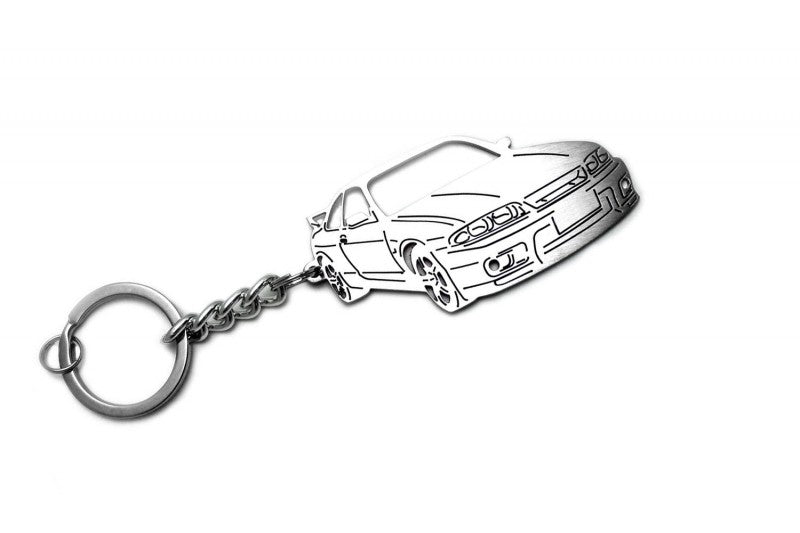 Car Keychain for Nissan Skyline R33 2D (type 3D) - decoinfabric