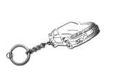 Car Keychain for Nissan Skyline R33 2D (type 3D) Keychains opdesign