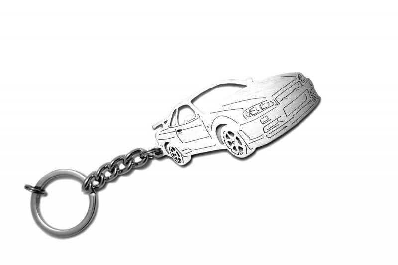 Car Keychain for Nissan Skyline R34 2D (type 3D) - decoinfabric