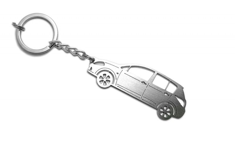 Car Keychain for Nissan Tiida I 5D (type STEEL) - decoinfabric