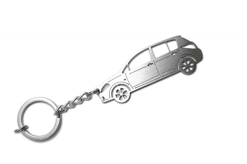 Car Keychain for Nissan Tiida I 5D (type STEEL) - decoinfabric