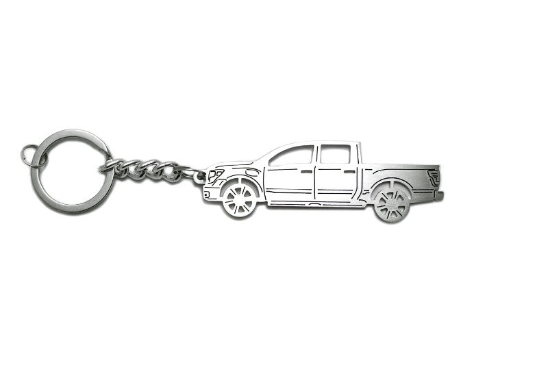 Car Keychain for Nissan Titan II (type STEEL) Keychains opdesign