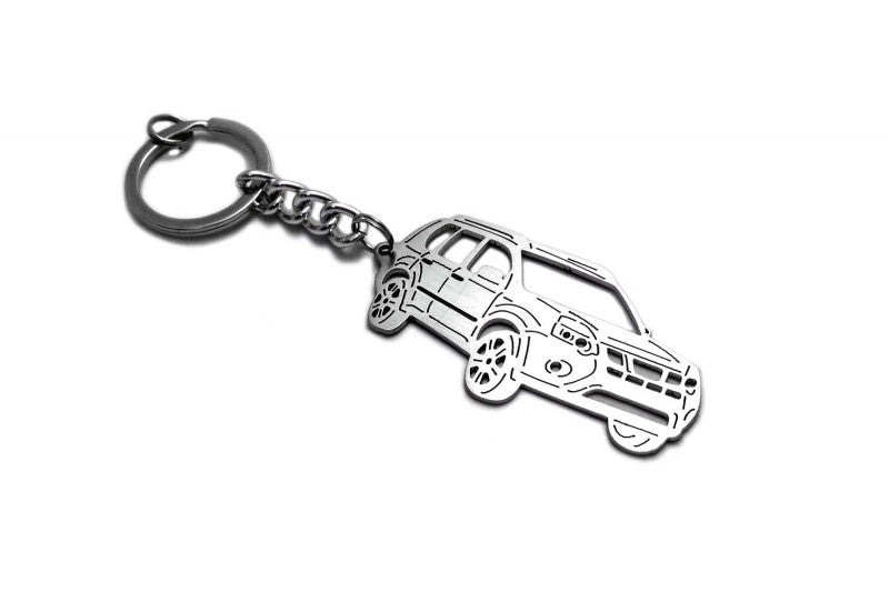 Car Keychain for Nissan X-Trail T31 (type 3D) - decoinfabric