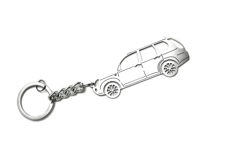 Car Keychain for Nissan X-Trail T31 (type STEEL) - decoinfabric