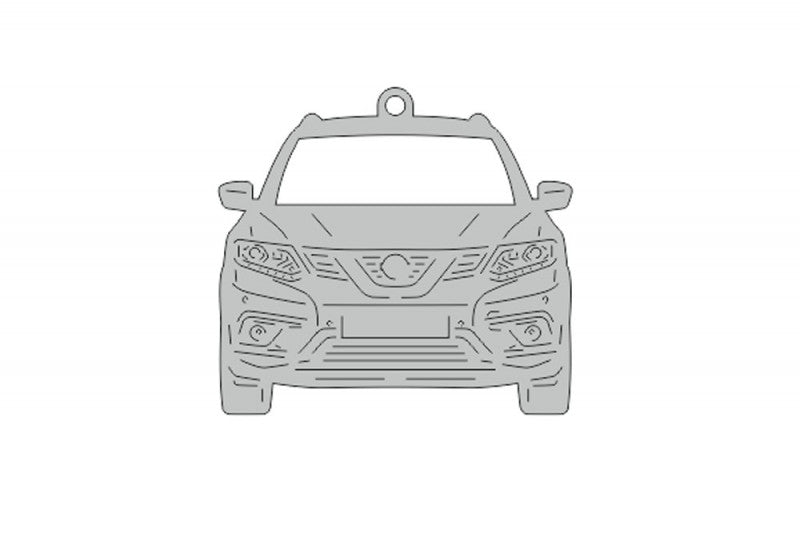 Car Keychain for Nissan X-Trail T32 (type FRONT) Keychains opdesign