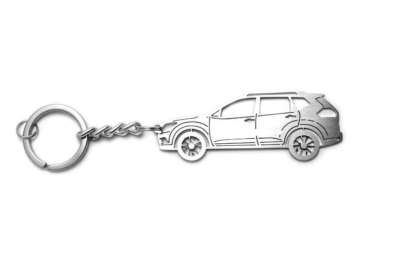 Car Keychain for Nissan X-Trail T32 (type STEEL) - decoinfabric