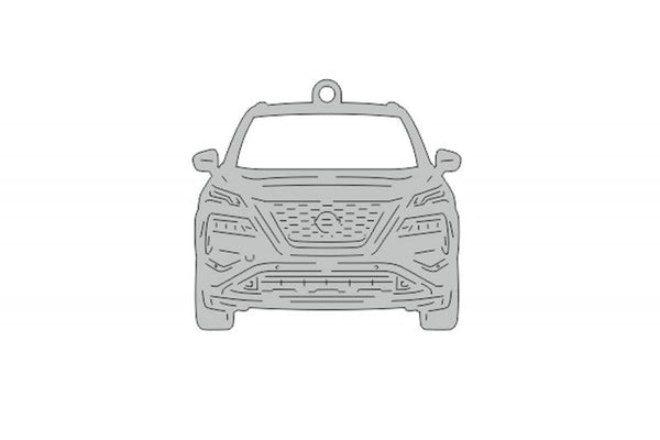 Car Keychain for Nissan X-Trail T33 (type FRONT) - decoinfabric