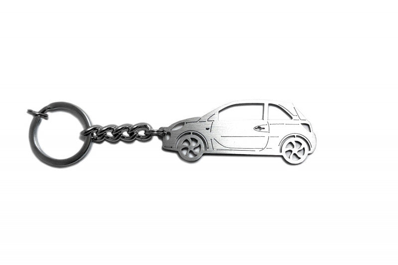 Car Keychain for Opel Adam (type STEEL) - decoinfabric