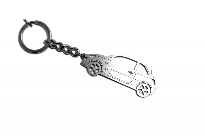 Car Keychain for Opel Adam (type STEEL) - decoinfabric
