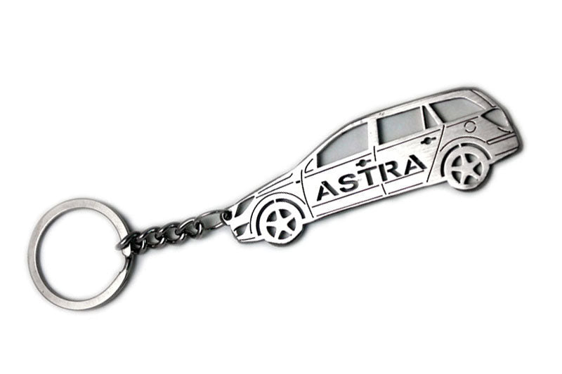 Car Keychain for Opel Astra H Universal (type STEEL) - decoinfabric